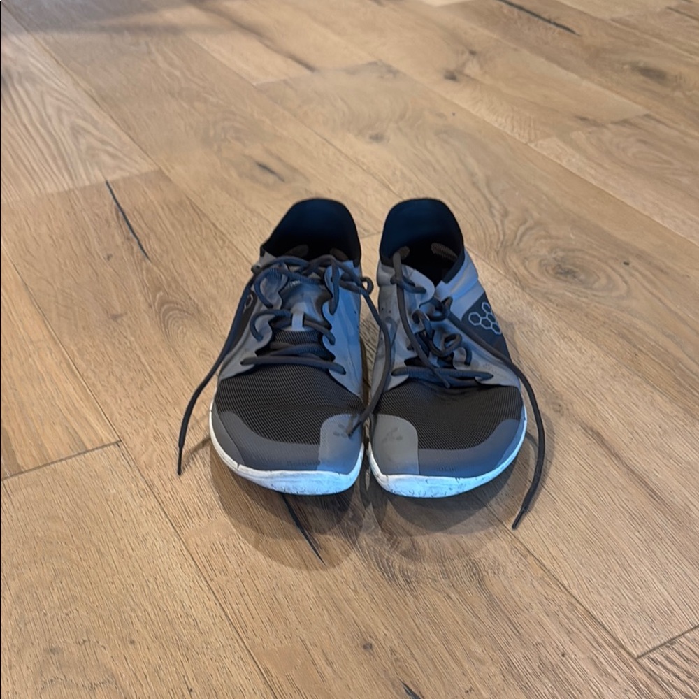 Vivo Barefoot Black and Gray Athletic Shoes